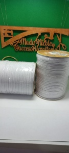 Elastic ingust 5 mm Alb 100 yarzi/91,44 m - Img 2