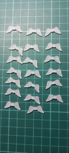 Margele Plastic Aripi de Inger Punga 20 bucati Model C21