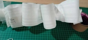 Rejansa perdea bumbac 9 cm Bara Model M15 Rola 50 m - Img 2