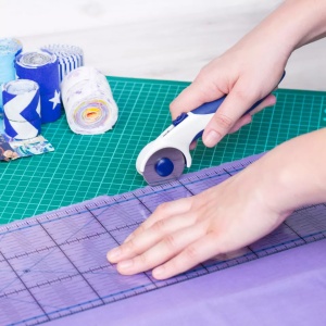 Rigla croitorie patchwork/quilting 10 cm /45 cm - Img 1
