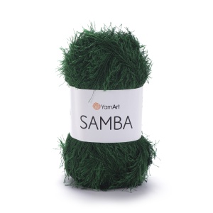 Samba Yarn Art Fir efect tip blanita, Cod 200 Verde - Img 3