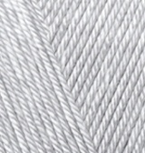 Alize Diva Silky Efect Cod 168 Gri Deschis - Img 2
