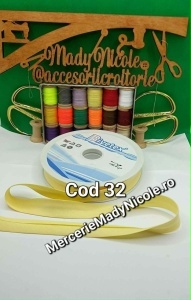 Banda bie bumbac latime 20 mm Cod 32 Cupon 5 metri
