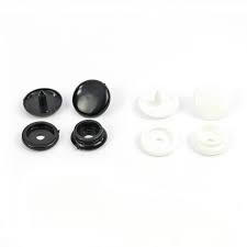 Capse plastic 12,4 mm Negre Punga 30 seturi - Img 2