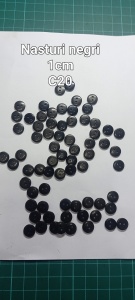Nasturi Plastic 10mm Negri Set 10 bucati C20 - Img 2