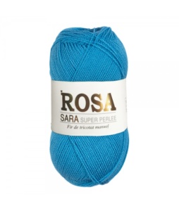 Rosa Sara Super Perle Cod 45 Bleu Pachet 5 bobine - Img 1