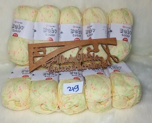 YarnArt Baby Color 150m/50gr Pachet 5 bobine Cod 219 - Img 2