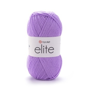 YarnArt Elite Pret 9 lei Bobina ,DOAR la Pachet 5 bobine Cod 223 Lila