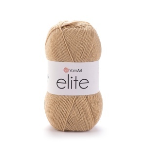 YarnArt Elite Pret 9 lei Bobina ,DOAR la Pachet 5 bobine Cod 805 Bej