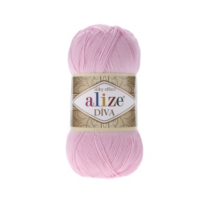 Alize Diva Silky Efect Cod 291 Roz - Img 1