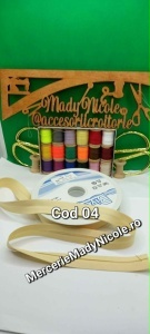 Banda bie bumbac latime 20 mm Cod 04 Cupon 5 metri
