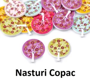 Nasturi Lemn Arborele Vietii Set 5 bucati C8 - Img 1