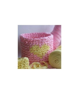 Yarn Art Ribbon Fir tip panglică Cod 777 Magenta - Img 3