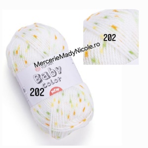 YarnArt Baby Color Cod 202 150m/50gr Pachet 5 bobine - Img 1