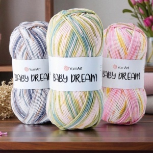 YarnArt Baby Dream Pret 13 lei Bobina ,DOAR la Pachet 5 bobine Cod 5242 - Img 3