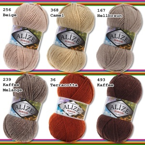 Alize Burcum Klasic Cod 955 Burgundy Pachet 5 bobine - Img 6