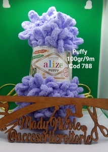 Alize Puffy Pachet 5 bobine Bobina 100gr/9metri Lila 788