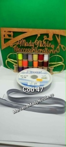 Banda bie bumbac latime 20 mm Cod 47 Cupon 5 metri