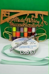 Banda bie bumbac latime 20 mm Cod 67 Cupon 5 metri