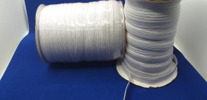 Elastic ingust 10 mm Alb 100 yarzi/91,44 m - Img 2