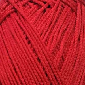 Stenli Fir Crosetat Macrame 1 mm Rosu - Img 2