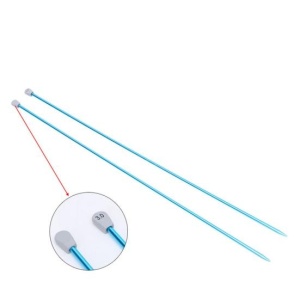 Andrele lungi drepte 35 cm Aluminiu 3 mm - Img 2