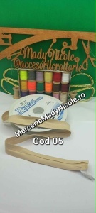 Banda bie bumbac latime 20 mm Cod 05 Cupon 5 metri