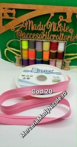 Banda bie bumbac latime 20 mm Cod 20 Cupon 5 metri