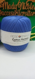 Bumbac Mercerizat Performance Cotton Harmony Albastru 0323 - Img 1