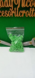 Capse plastic 12,4 mm Punga 30 seturi Culoare 14 Verde - Img 1