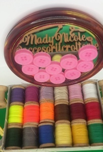 Nasturi Plastic 20 mm Set 10 bucati C17 Roz 1 - Img 2