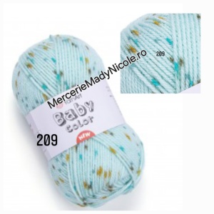 YarnArt Baby Color Cod 209 150m/50gr Pachet 5 bobine - Img 1