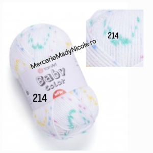 YarnArt Baby Color Cod 214 150m/50gr Pachet 5 bobine