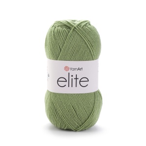 YarnArt Elite Cod 69 Verde Pachet 5 bobine Pret 40 lei - Img 1