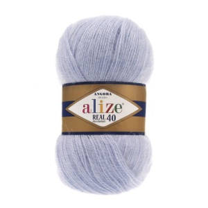 Alize Angora Real 40 Cod 51 Bleu - Img 1