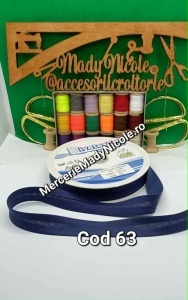 Banda bie bumbac latime 20 mm Cod 63 Cupon 5 metri