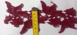 Broderie Visinie Latime 8 cm Mod 33 Cupon 8,5 m+1,4 m+1,1m