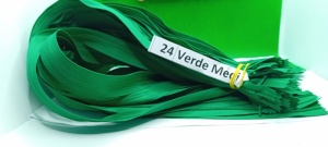 Fermoar ascuns 60 cm 24 Verde Mediu