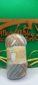 Stenli Creative Cotton Degrade panglica 6 mm 100 %bumbac 100gr /90m Cod 169 Crem - Img 3