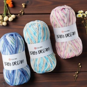 YarnArt Baby Dream Pret 13 lei Bobina ,DOAR la Pachet 5 bobine Cod 5242 - Img 4