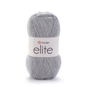 YarnArt Elite Pret 9 lei Bobina ,DOAR la Pachet 5 bobine Cod 804 Gri