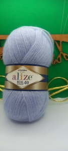 Alize Angora Real 40 Cod 51 Bleu - Img 2
