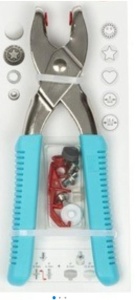 Capsator mixt pentru capse plastic/metal /ocheti