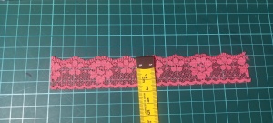 Dantela Fixa Somon Latime 2,5 cm Model 36 Rola 6 m - Img 2