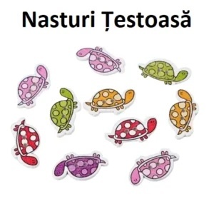 Nasturi Lemn Testoase Set 5 bucati C7 - Img 2