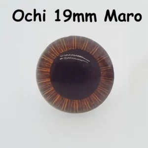 Ochi Maro Raze Amigurumi cu dispozitiv de siguranta 19 mm Set 4 bucati D5 - Img 2