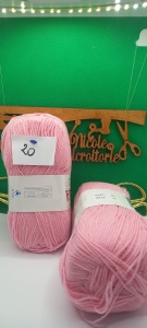 Rosa Sara Super Perle Cod 20 Roz Pachet 5 bobine - Img 2