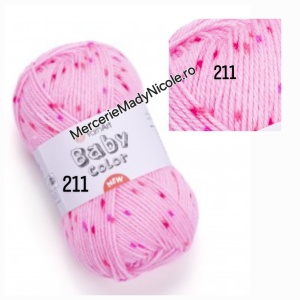 YarnArt Baby Color Cod 211 150m/50gr Pachet 5 bobine - Img 1