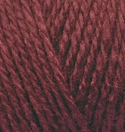 Alize Burcum Klasic Cod 955 Burgundy Pachet 5 bobine - Img 4
