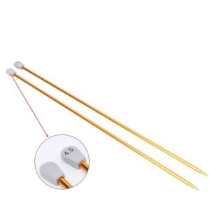 Andrele lungi drepte 35 cm Aluminiu 4,5 mm